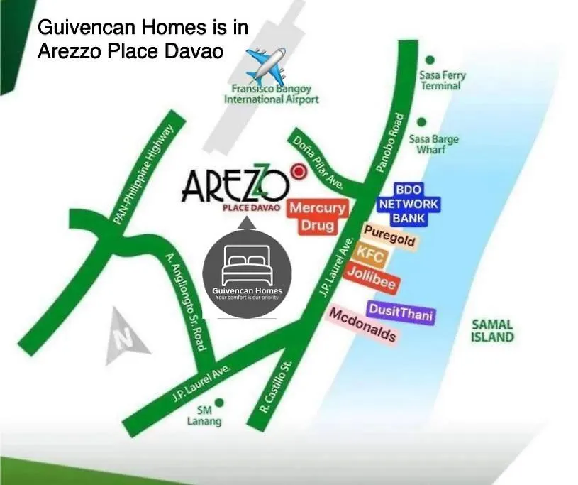 Ar10 & Ar11 1 Bed 1 Bath Near Airport Aparthotel Davao City 0*,  Φιλιππίνες